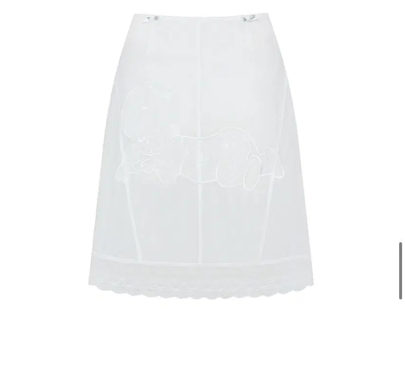 스컬프터Casper Ghost Midi Skirt Ghost XS